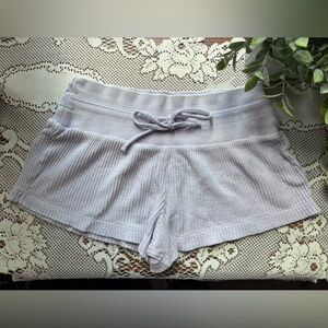 Forever 21 Lilac Purple Ribbed Shorts